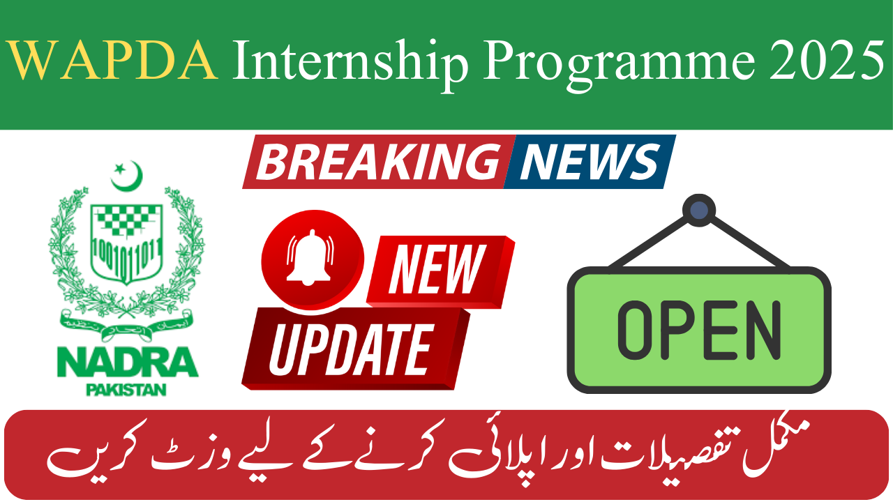 WAPDA Internship Programme 2025
