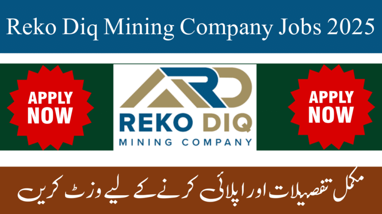 Reko Diq Mining Company Jobs 2025