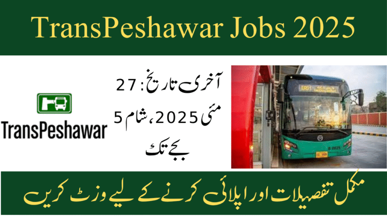 TransPeshawar Jobs 2025