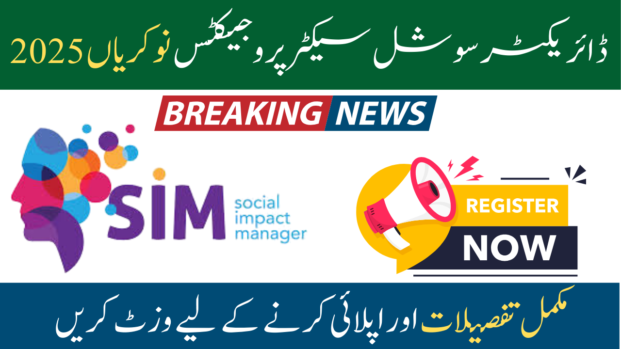 Director Social Sector Projects Jobs 2025