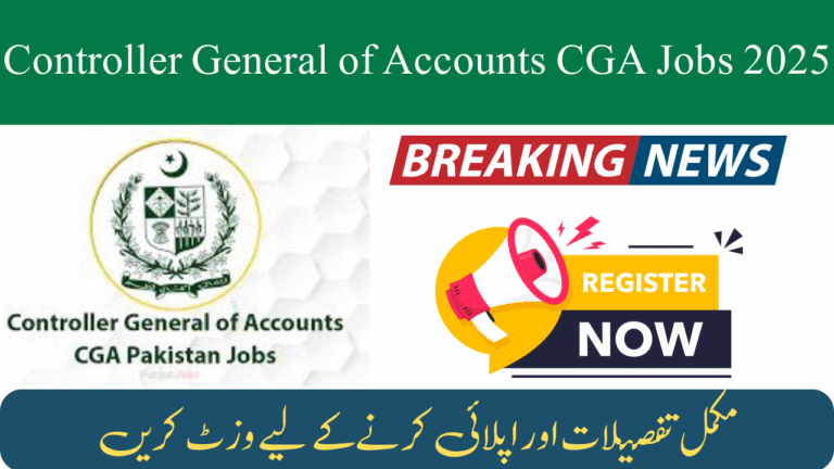 Controller General of Accounts CGA Jobs 2025