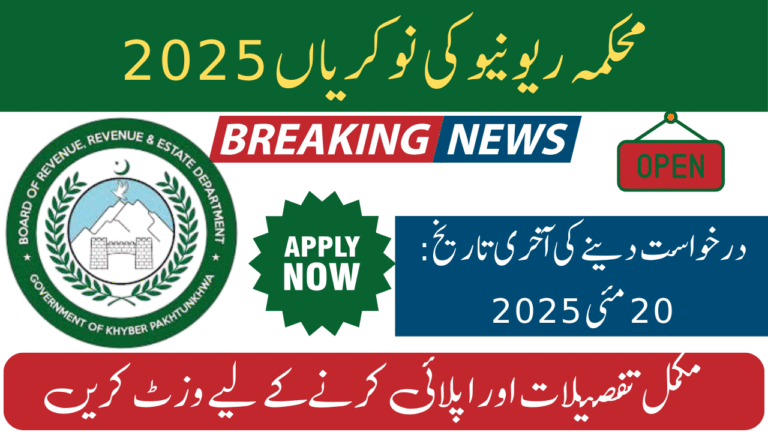 Revenue Department Jobs 2025