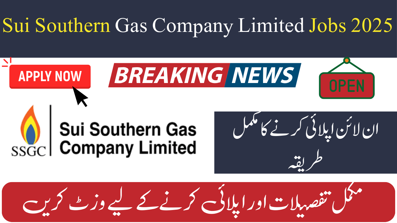 Sui Southern Gas Company Limited Jobs 2025