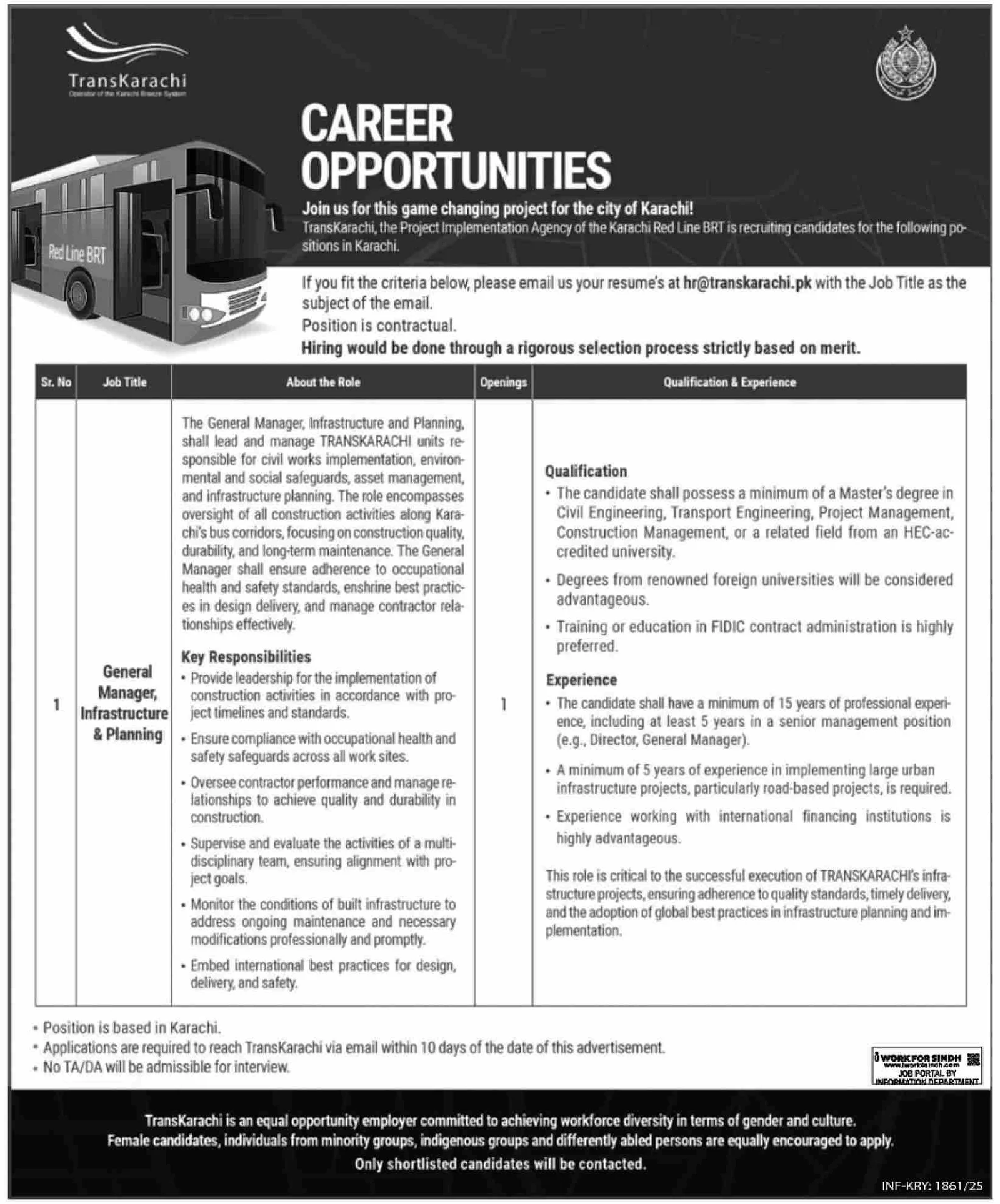 TransKarachi Karachi Jobs 2025 - Multiple Jobs 1 TransKarachi Karachi Jobs 2025
